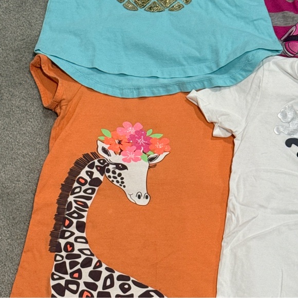 Girls Graphic T-Shirt Bundle Size 6/7 Justice Puma Monster High Healthtex GUC - Picture 8 of 14